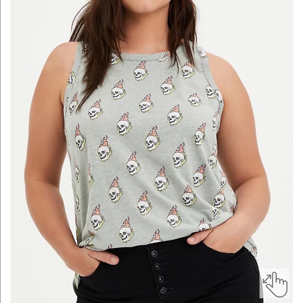 Torrid skull tank 4x by Torrid NWT